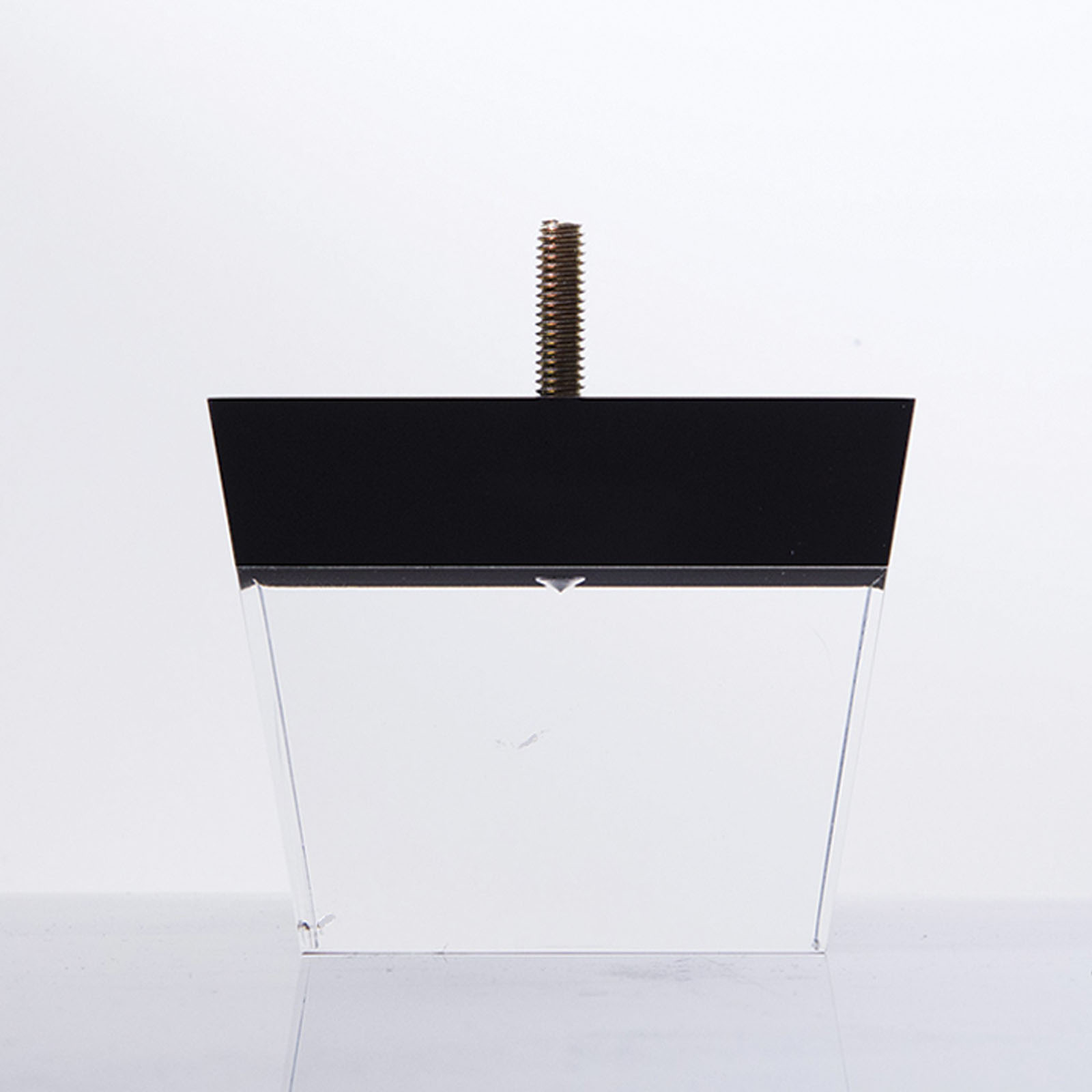 DADS - Furniture Legs - LDQ3040-BT - Acrylic Leg - 3" x (4" - 3")
