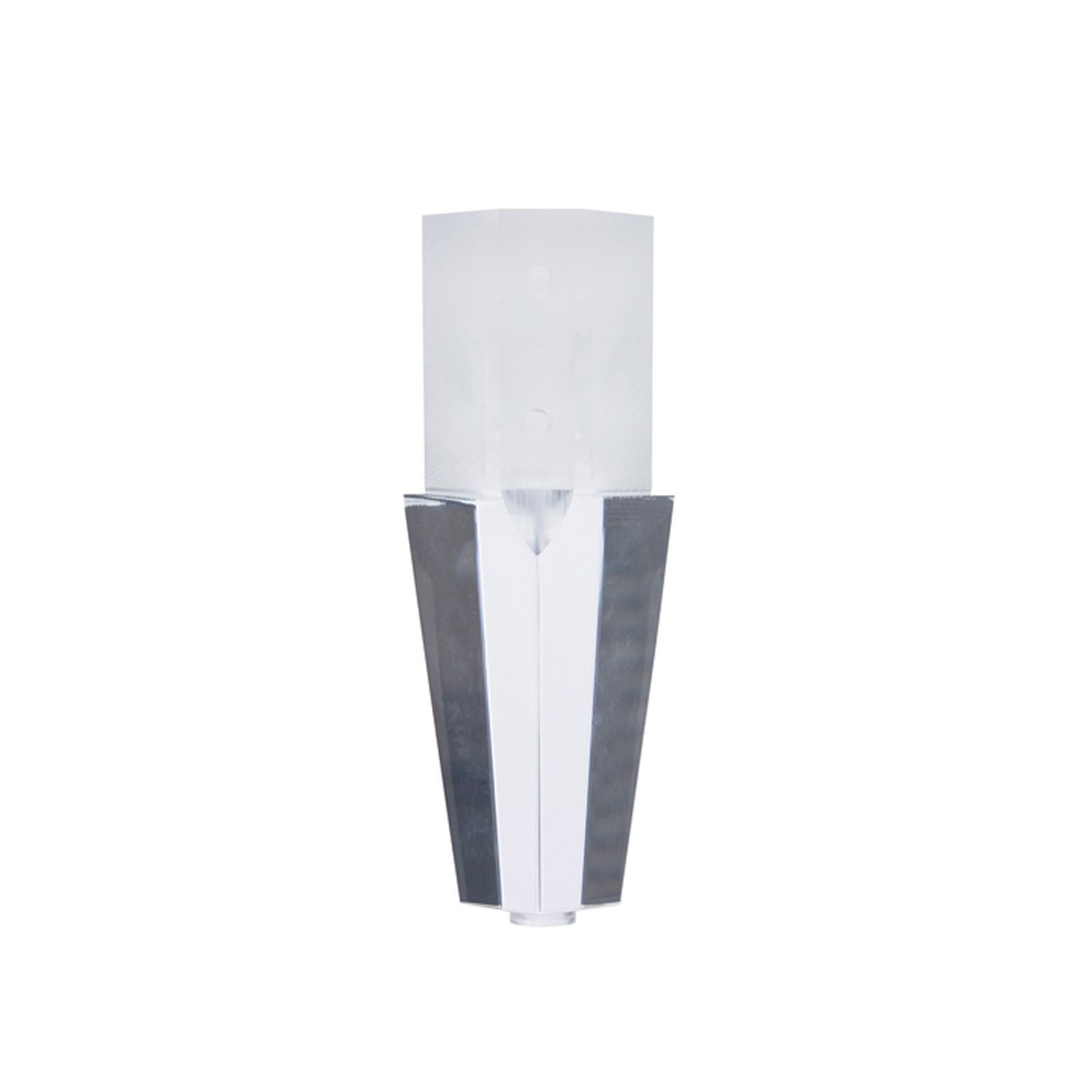 DADS - Furniture Legs - LDQ4722 - Acrylic Leg - 5" x (2.2" - 1.5")
