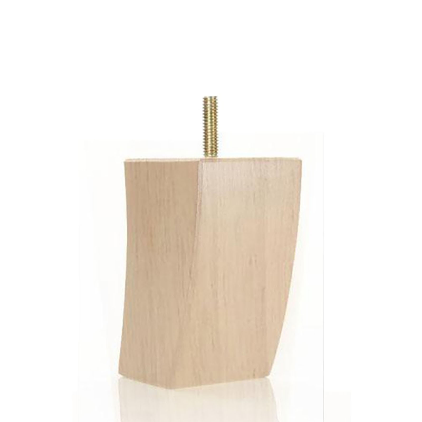 DADS - Furniture Legs - LP4030U - Rubberwood Leg - 4" x 3"