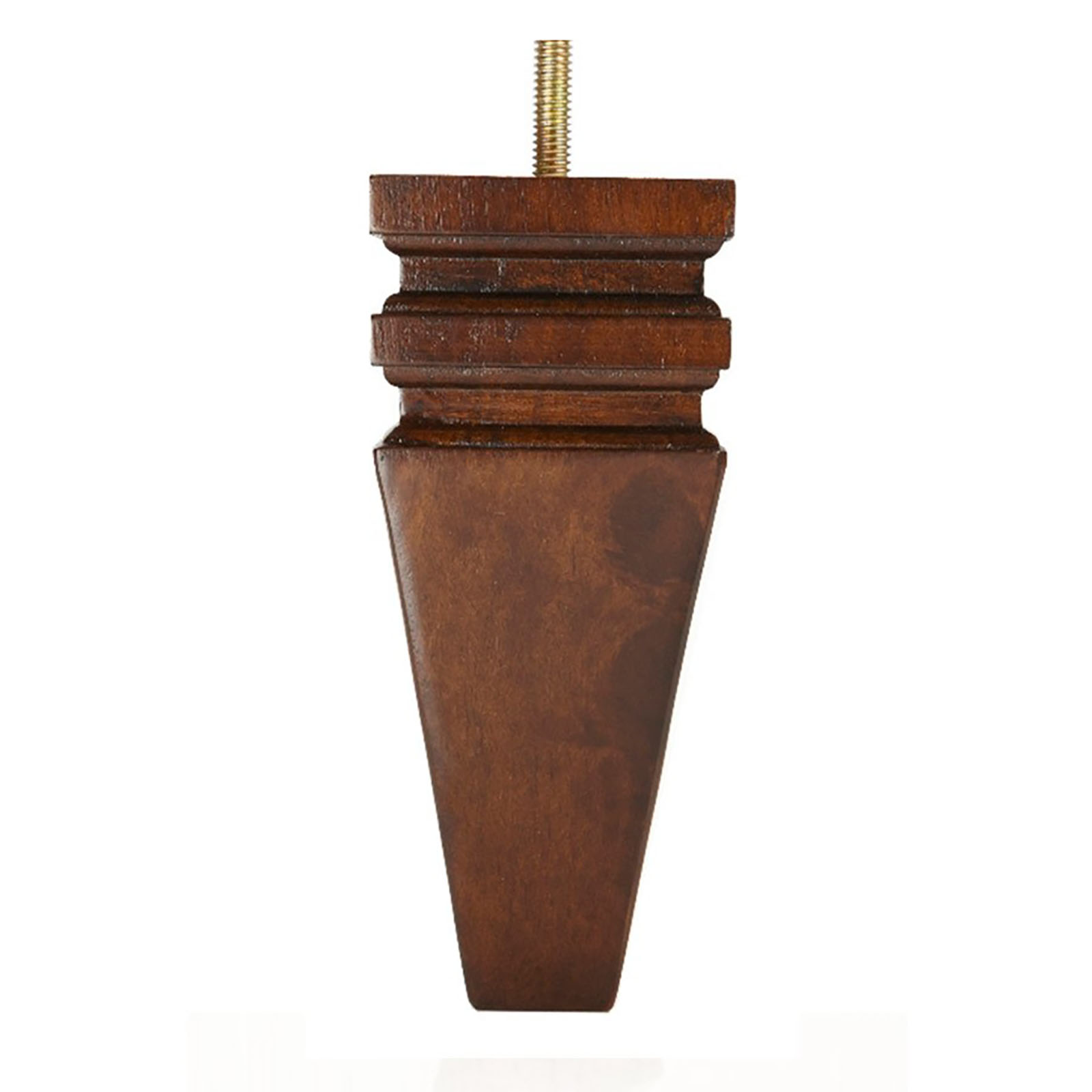 DADS - Furniture Legs - LQ6125W - Square Leg - 6" x (2.5" - 1")