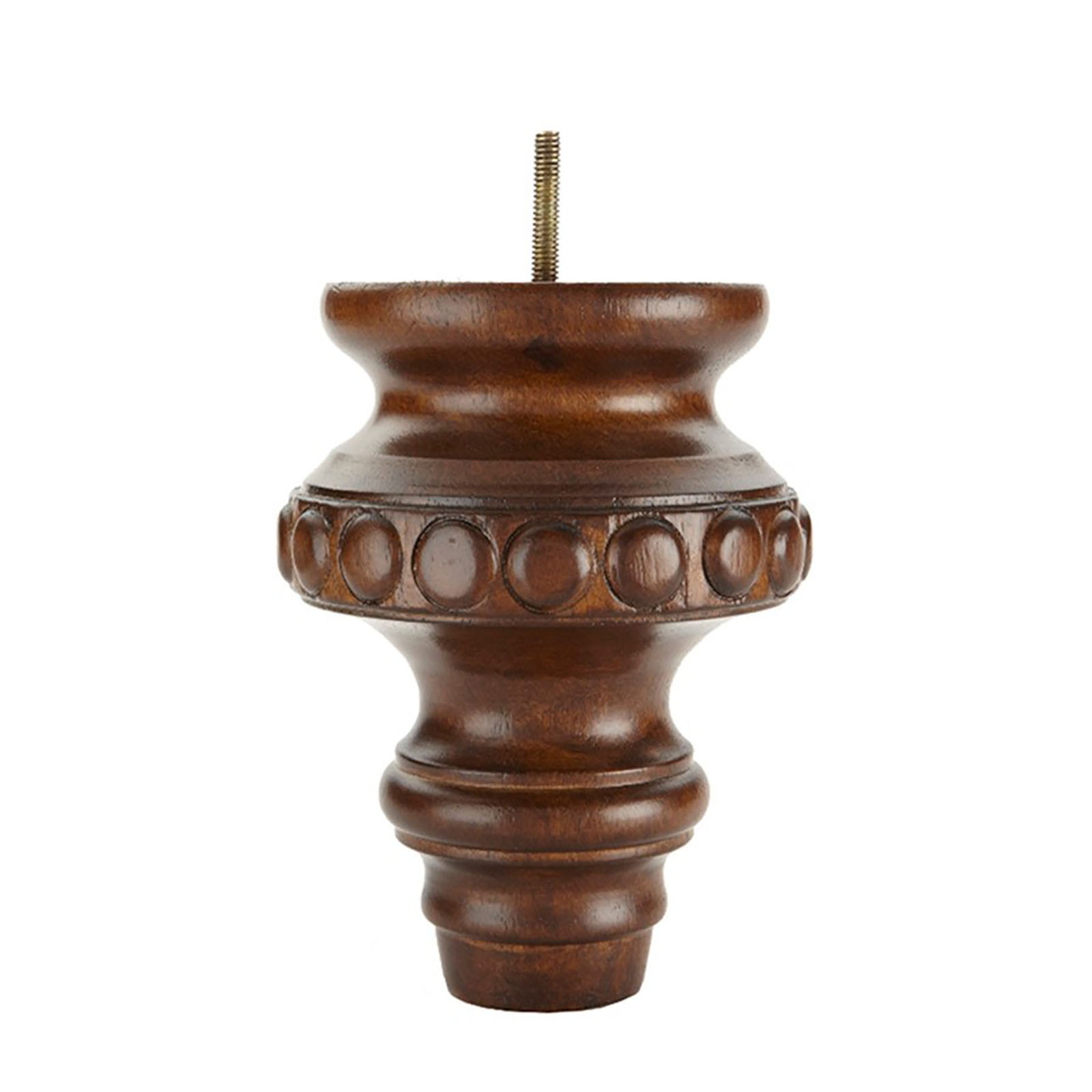 DADS - Furniture Legs - LT7062W - Turned Leg - 7" x (6" - 2")