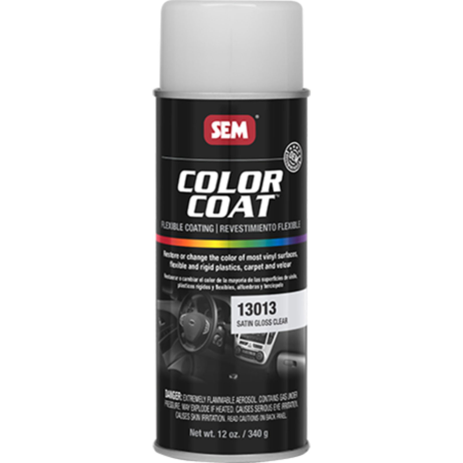 SEM - Color Coat - 13013 - Satin Gloss Clear