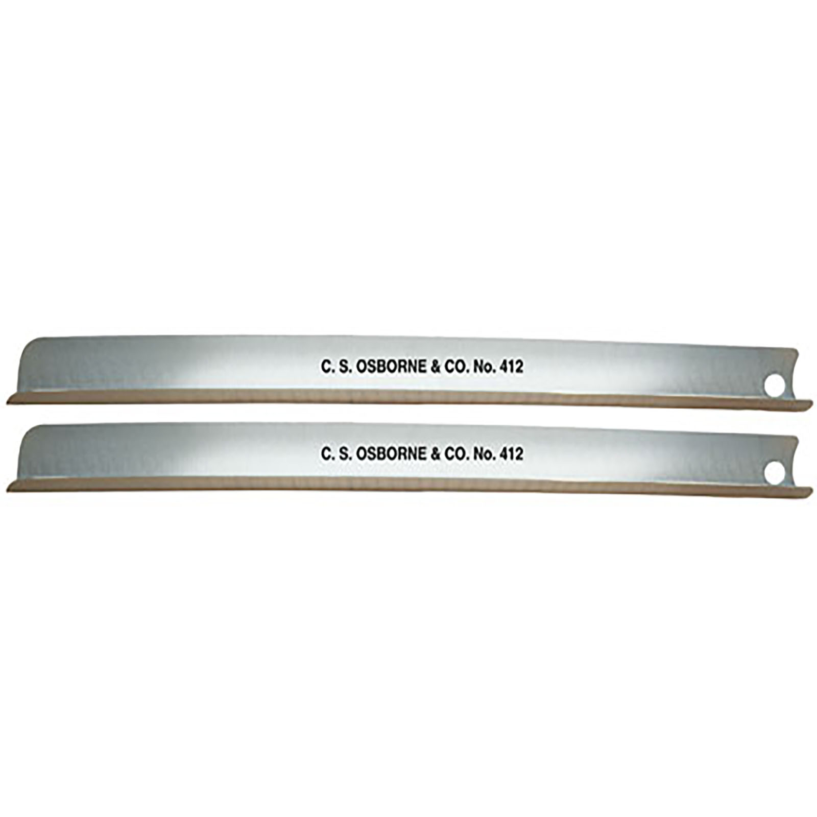 CS Osborne - No. 412 - Piping or Channeling Tins - 4 in