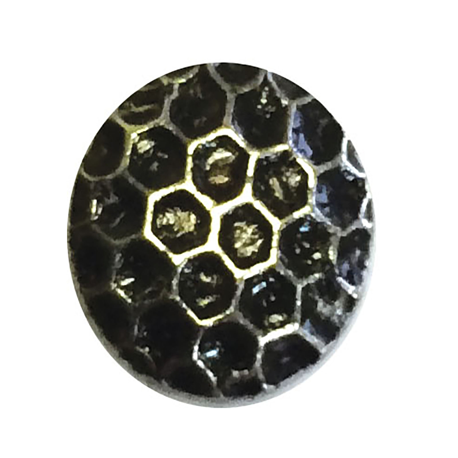 CS Osborne - No. 7210-OSLR - Honey Comb Old Silver Lacquer Rolled