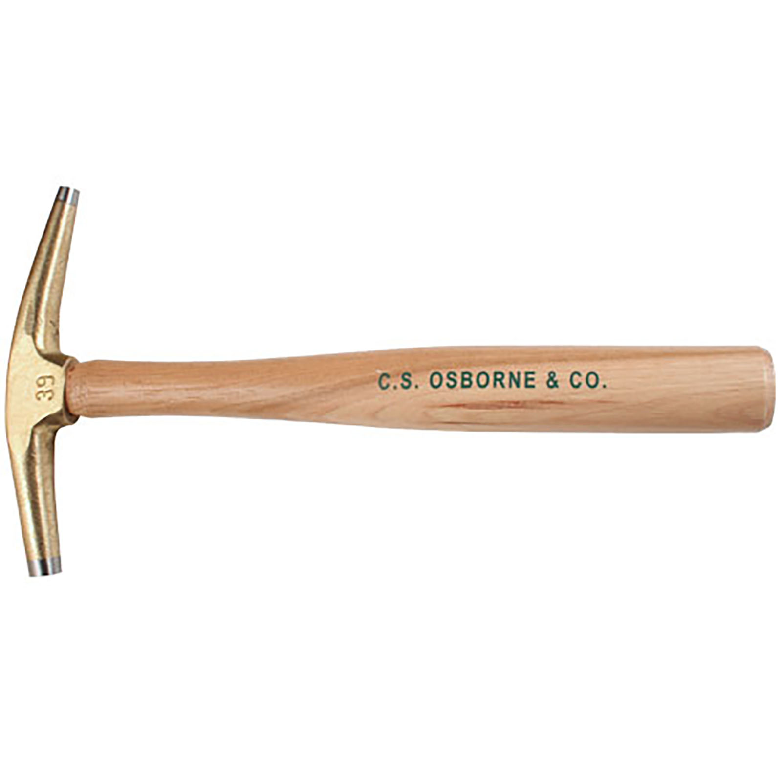 CS Osborne - No. 39 - 9 oz. Head Bronze Magnetic Hammer
