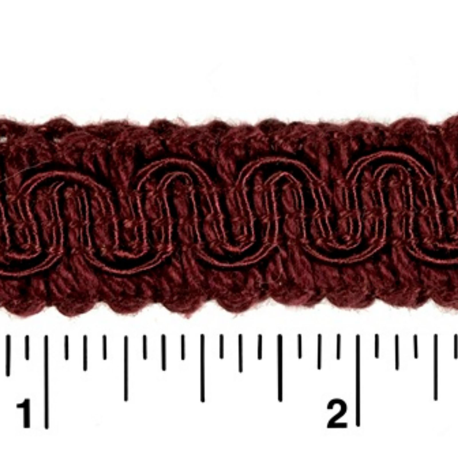 Conso - 9940-J15 - Scroll Gimp - Black Cherry