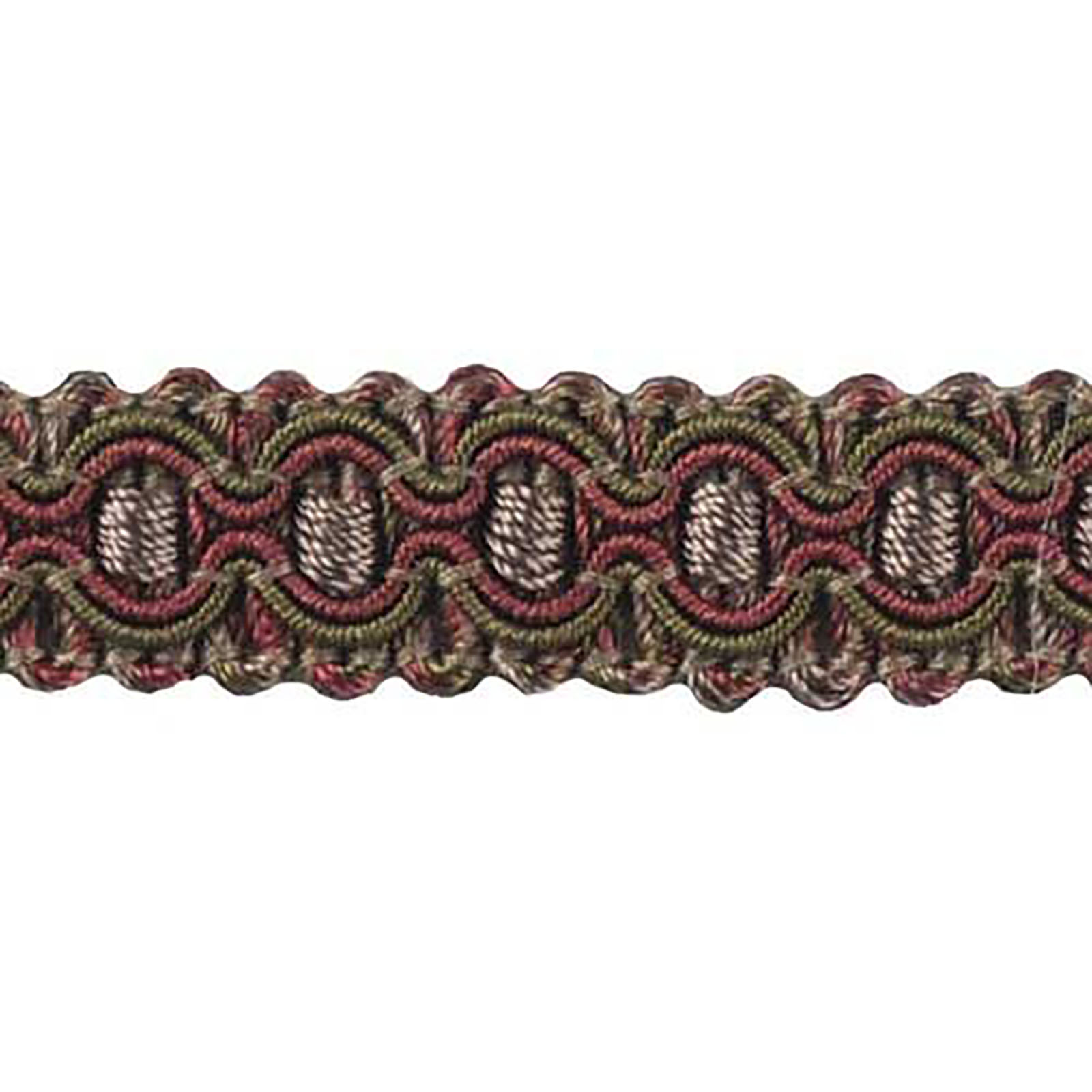 ECT-1280-1816 - Flat Braid - Rust and Sable